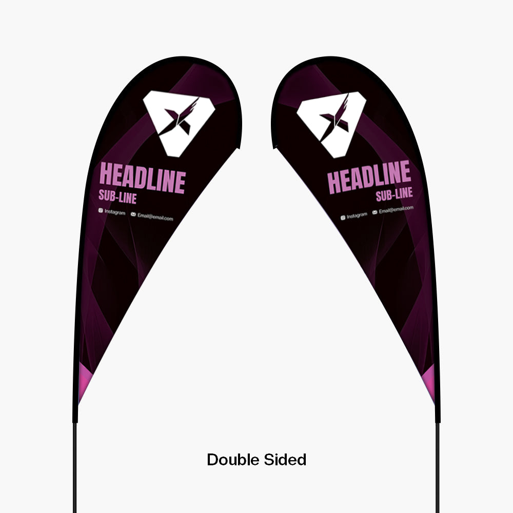 Teardrop Flag