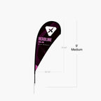 Teardrop Flag