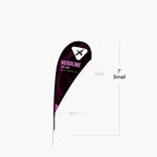 Teardrop Flag