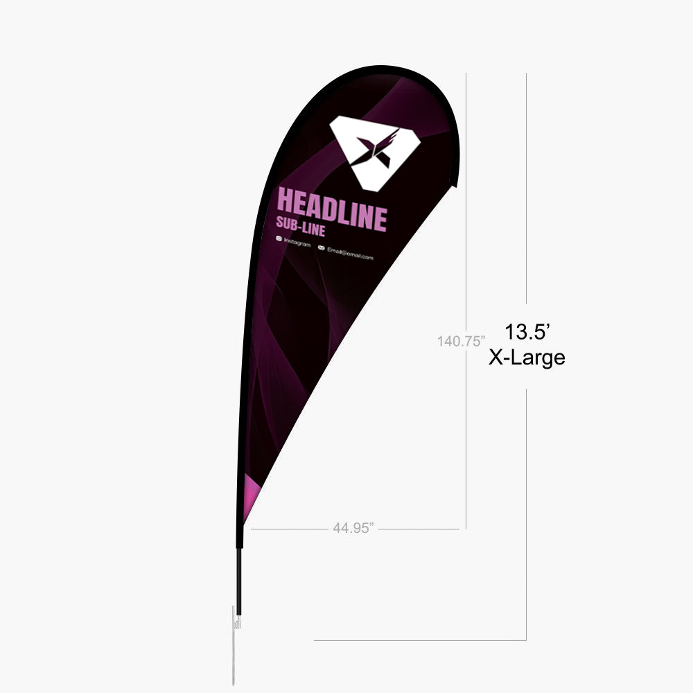 Teardrop Flag